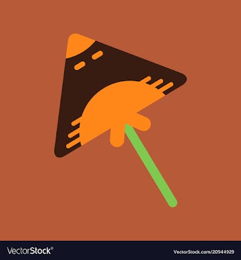 Kite icon vector image