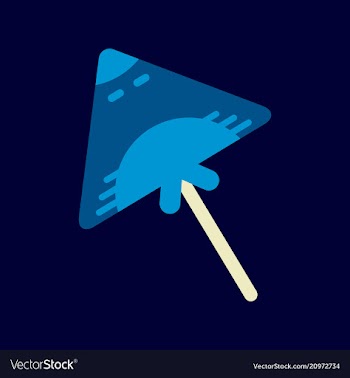Kite icon vector image