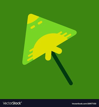 Kite icon vector image