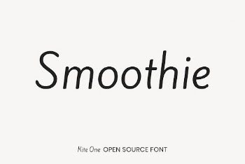 Kite One open source font | Free Font Add-on - rawpixel