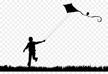 Kitesurfing Silhouette Child Clip art - kite festival 