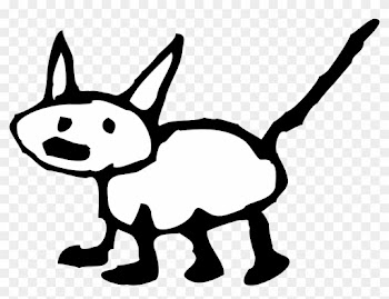 Kitten Clipart Coloring Book - Black And White Line Drawings Of Cats