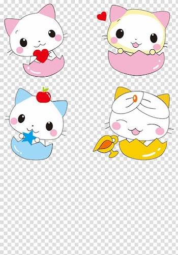 Kitten Whiskers Cat Illustration, Watercolor cat transparent background PNG clipart