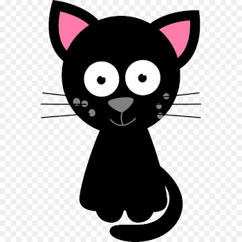Kitten Whiskers Clip art Black cat Dog - teri silhouette 
