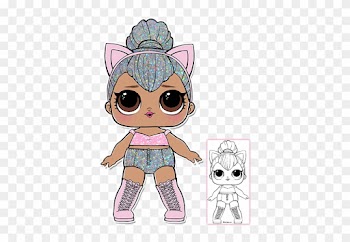 Kitty Queen Coloring Page - Lol Surprise Kitty Queen