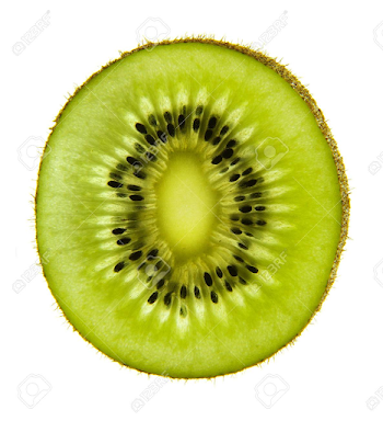 Kiwi Fruit Transparent Isolated On White Background Stock Photo ...