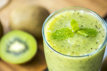 Kiwi Juice With Mint