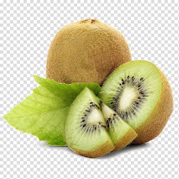 Kiwi lemon fruit art, Milkshake Kiwifruit Actinidia deliciosa, Kiwi slices transparent background PNG clipart