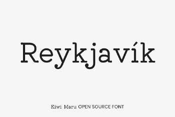 Kiwi Maru open source font | Free Font Add-on - rawpixel