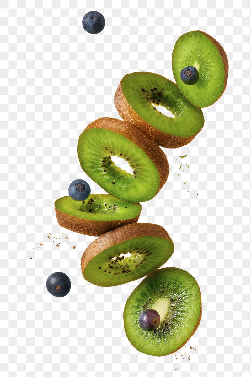 Kiwi slices png sticker, fruit | Free PNG - rawpixel