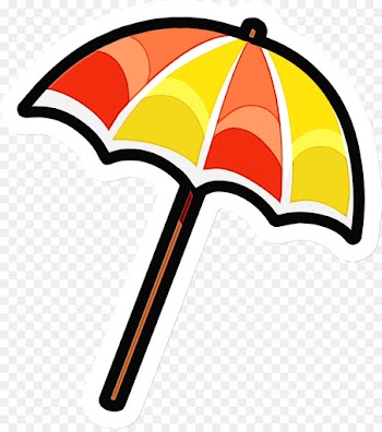 Kiya, Orange, Umbrella PNG