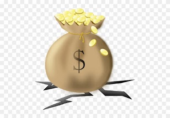 Klipart Bohatství Ke Stažení - Clip Art Money Bag