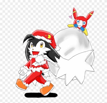 Klonoa Merry Christmas 2012 By Malahaya - Cartoon