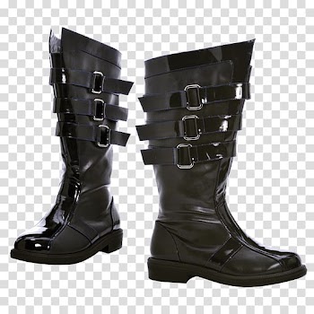 Knee-high boot Platform shoe Costume, boot transparent background PNG clipart