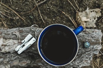 Knife Coffee Compass