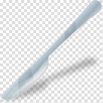 Knife European cuisine Fork Icon, White knife transparent background PNG clipart