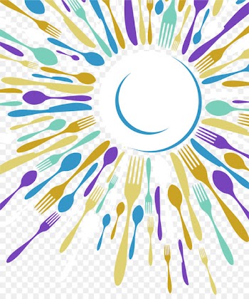 Knife Fork Clip art - Color knife and fork 