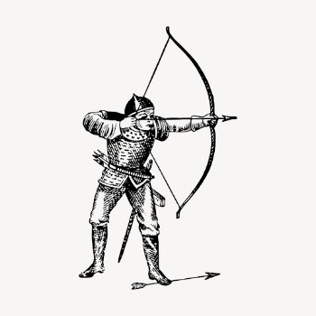 Knight archer drawing, medieval illustration | Free Vector - rawpixel