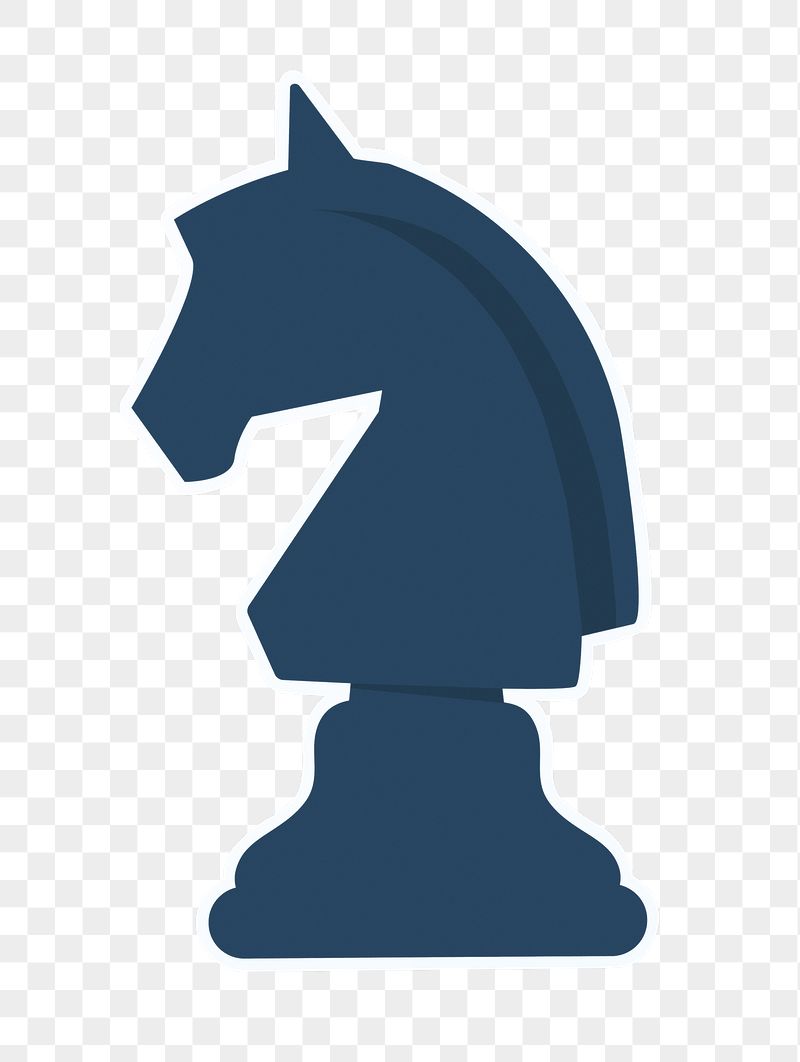 Knight chess piece png sticker, | Free PNG - rawpixel