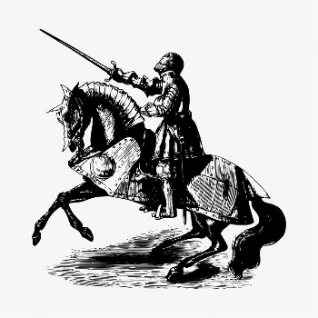 Knight illustration clipart vector. Free | Free Vector - rawpixel