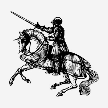Knight on horse hand drawn | Free Photo - rawpixel