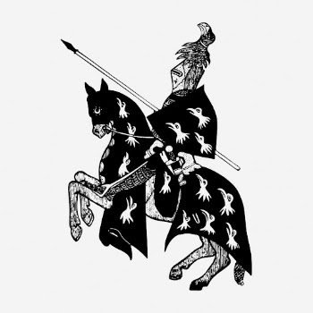 Knight on horseback drawing, medieval | Free Photo - rawpixel