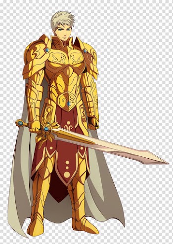 Knight Warrior Anime Body armor Plate armour, Knight transparent background PNG clipart