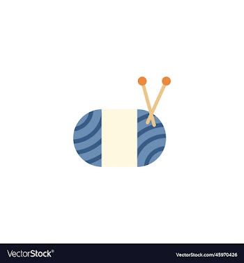 knitting creative icon from handmade icons