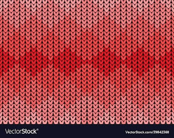 knitting seamless red pattern