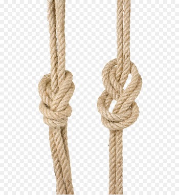 Knot Ship Rope Sailor Stock photography - Two rope 