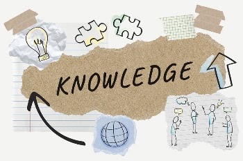 Knowledge word typography, business doodle, | Free PSD - rawpixel