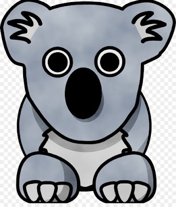 Koala, Cartoon, Bear PNG