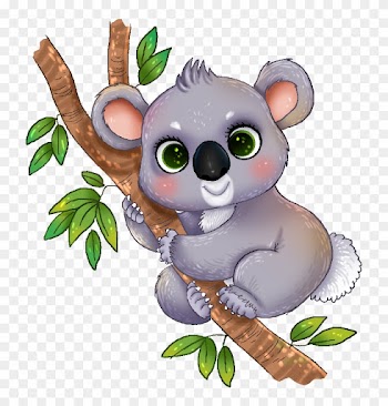 Koala Clipart - Baby Koala T-shirt
