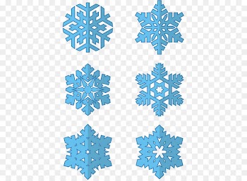 Koch snowflake Cold - Vector Snowflakes 