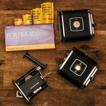 Kodak Porta 400 With Black Cases