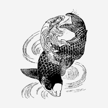 Koi fish, animal illustration. Free | Free Photo Illustration - rawpixel