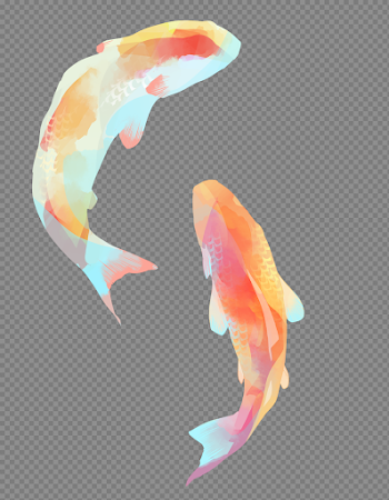 Koi fish | tattoos | Watercolor fish, Watercolor art y ...