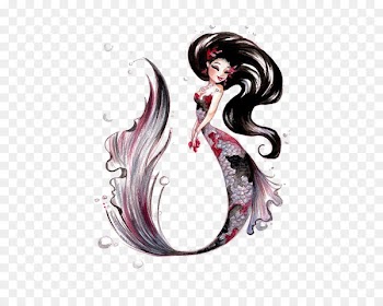 Koi Sleeve tattoo Mermaid - Fantasy Mermaid 