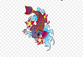 Koi Tattoo Clip art - Fish Tattoos PNG Transparent Images 