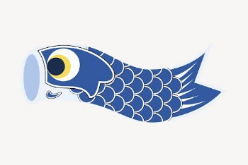 Koinobori fish flag clip art | Free Photo - rawpixel