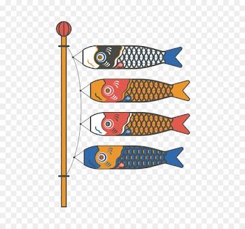 Koinobori Japan Illustration Vector graphics - fish flag 