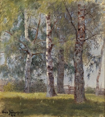 Koivuja, 1884, Eero Järnefelt | Free Photo - rawpixel