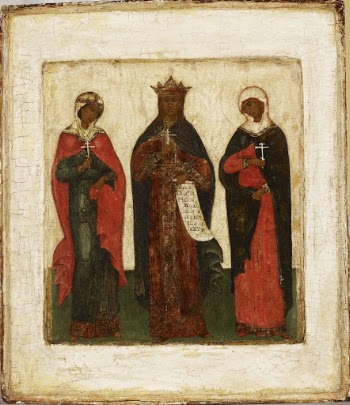 Kolme naismartyyria, venäläinen, 1540 - | Free Photo - rawpixel