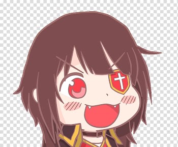 KonoSuba Anime Chibi Kavaii Crunchyroll, Anime transparent background PNG clipart
