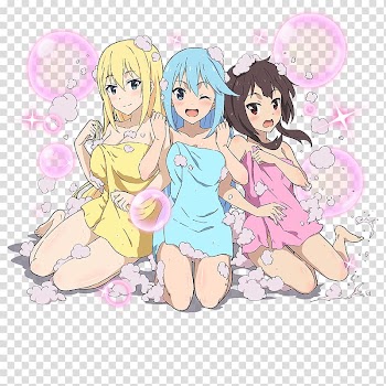 KonoSuba Anime Manga 4chan, Anime transparent background PNG clipart