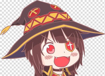KonoSuba Chibi Anime Crunchyroll Kavaii, Chibi transparent background PNG clipart