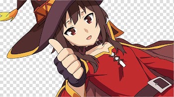 KonoSuba Sticker Anime Animation Studio Deen, 'n' transparent background PNG clipart