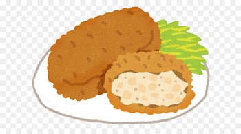 Korokke Japanese Cuisine Food Bento Croquette - croquettes ribbon 