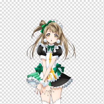Kotori Minami Love Live! School Idol Festival Cosplay Costume Maid, cosplay transparent background PNG clipart