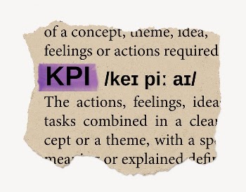 KPI ripped dictionary, editable word | Free PSD - rawpixel